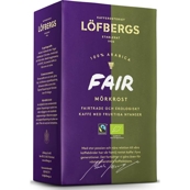 Bryggkaffe Löfbergs Lila  Mörkrost Fairtrade EKO 450g, 12st/krt