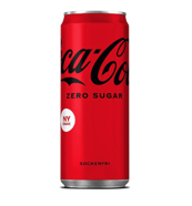 Läsk Coca-Cola Zero burk 33cl inkl pant, 20st/fp